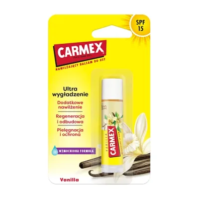 Carmex nawilżający balsam do ust w sztyfcie Vanilla 4,25g