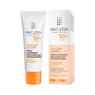 Iwostin Solecrin Lucidin krem ochronny rozjaśniający przebarwienia SPF50 50 ml