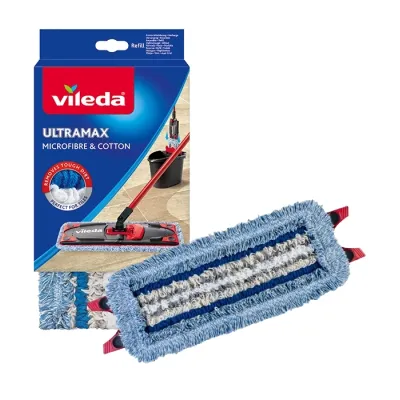 Vileda Ultramax Microfibre & Cotton Refill wkład do mopa płaskiego 1 sztuka