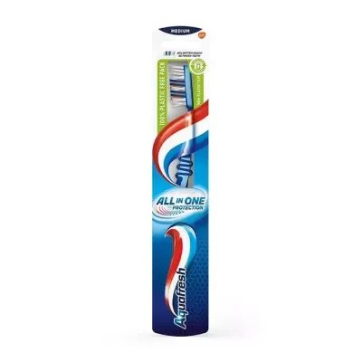 Aquafresh All In One Protection szczoteczka do zębów Medium