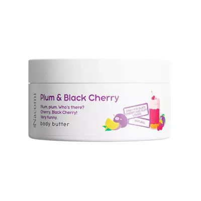 Nacomi masło do ciała Plum & Black Cherry 100 ml