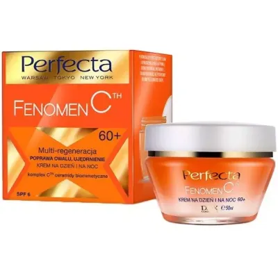 PERFECTA FENOMEN C KREM DZIEŃ/N POPRAWA OWALU 60+ 50ML