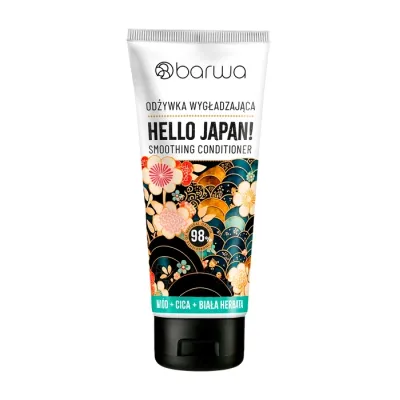 Barwa Hair Journey wygładzająca odżywka do suchych i puszących włosów Hello Japan! 200 ml
