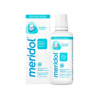 MERIDOL OCHRONA DZIĄSEŁ PŁYN DO PŁUKANIA JAMY USTNEJ 400ML