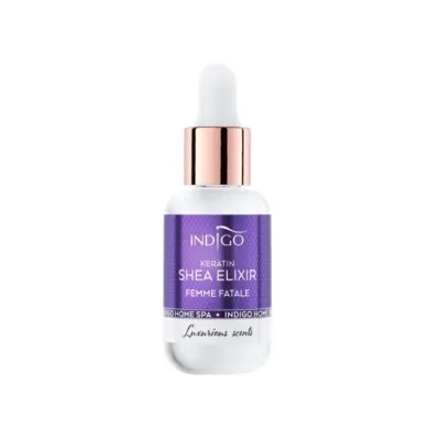 Indigo Keratin Shea Elixir oliwka do skórek i paznokci Femme Fatale 8ml