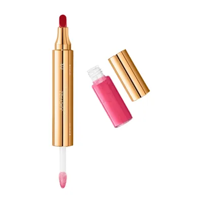 KIKO Milano Juicy Fizz duet do ust z błyszczykiem i tintem 03 Cheers for Pink 2,5 ml