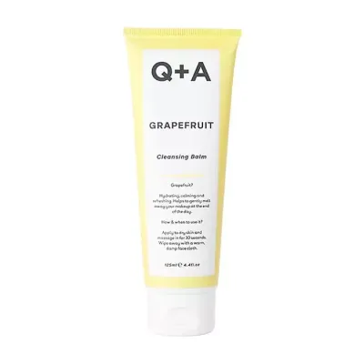 Q+A NAWILŻAJĄCY BALSAM DO OCZYSZCZANIA TWARZY Z OLEJKIEM GREJPFRUTOWYM 125ML