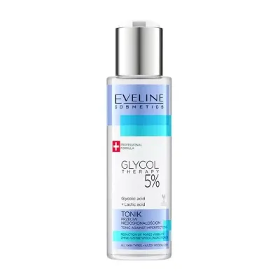 Eveline Cosmetics Glycol Therapy tonik przeciw niedoskonałościom 5% 100 ml
