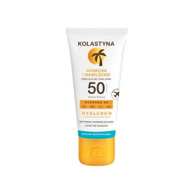 Kolastyna Ochrona i Nawilżenie emulsja do opalania SPF50 80ml