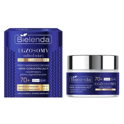 Bielenda Egzosomy Młodości przeciwzmarszczkowy krem do twarzy 70+ 50 ml