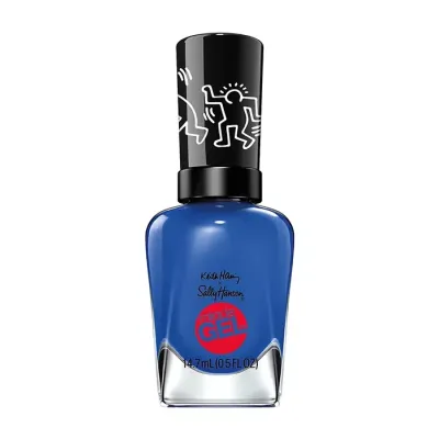 SALLY HANSEN MIRACLE GEL KEITH HARING LAKIER DO PAZNOKCI 925 DRAW BLUE IN 14,7ML