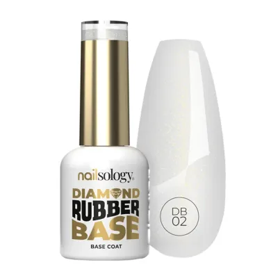Clavier Nailsology Diamond Rubber Base baza do manicure hybrydowego DB02 Beach Babe 8ml