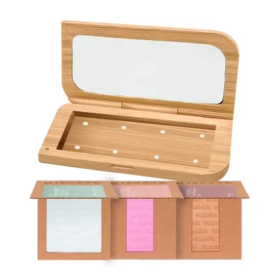 Ecocera Natural Choice zestaw kasetka magnetyczna + puder + róż + bronzer