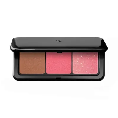 KIKO Milano Multi Finish Trio paletka do konturowania 03 Pink 7g