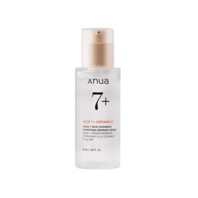Anua Rice 7 Ceramide Hydrating Barrier Serum rozjaśniające serum do twarzy 50 ml