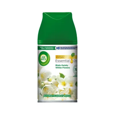 Air Wick Freshmatic automatyczny odświeżacz powietrza wkład Białe Kwiaty 250 ml
