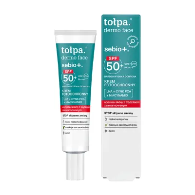 Tołpa Dermo Face Sebio+ krem fotoochronny SPF 50+ 40ml