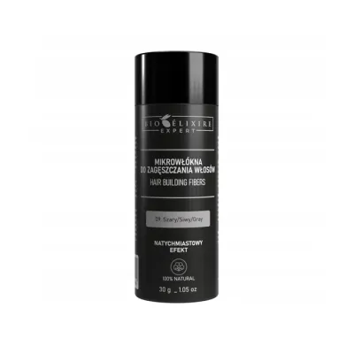 Bioelixire Expert mikrowłókna bawełniane do zagęszczania włosów Szary/Siwy 30 g