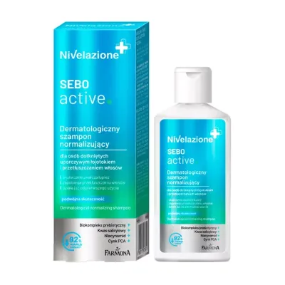 Nivelazione Sebo Active dermatologiczny szampon normalizujący dla włosów przetłuszczających 100ml
