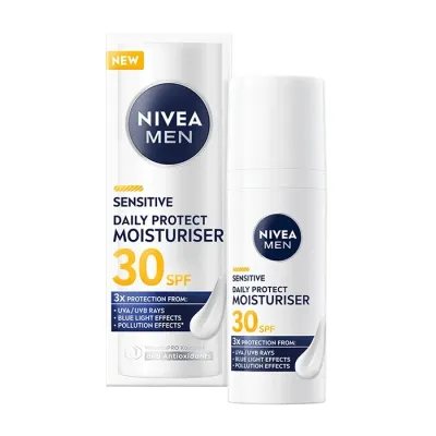 NIVEA MEN Sensitive ochronny krem do twarzy SPF30 50 ml