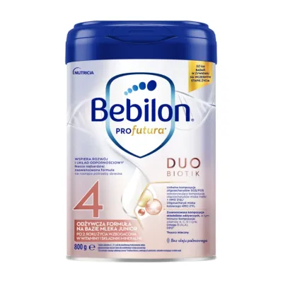 Bebilon Profutura DuoBiotik 4 formuła na bazie mleka dla dzieci powyżej 2 roku życia 800 g