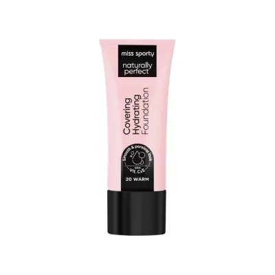 Miss Sporty Naturally Perfect nawilżający podkład do twarzy 20 Warm 24 ml