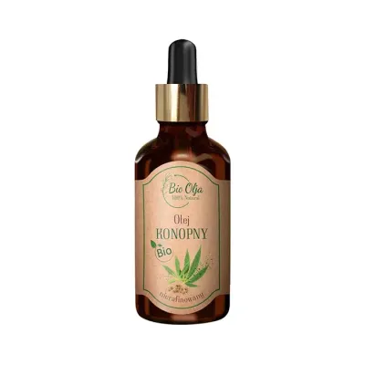 Bioolja nierafinowany olej konopny 50 ml