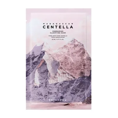 Skin1004 Madagascar Centella Poremizing maska w płachcie do twarzy minimalizująca widoczność porów 23 ml