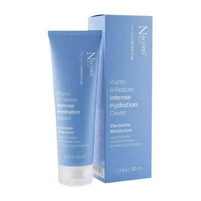 Nacomi Next Level Plum & Restore Intense Hydration Cream silnie nawilżający krem do twarzy 40 ml
