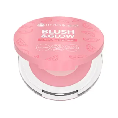Bell Hypoallergenic Blush&Glow rozświetlający róż 01 Love My Skin 9 g