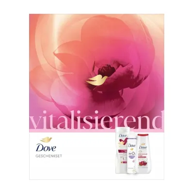 Dove zestaw żel pod prysznic 225 ml + balsam do ciała 400 ml + dezodorant spray 150 ml
