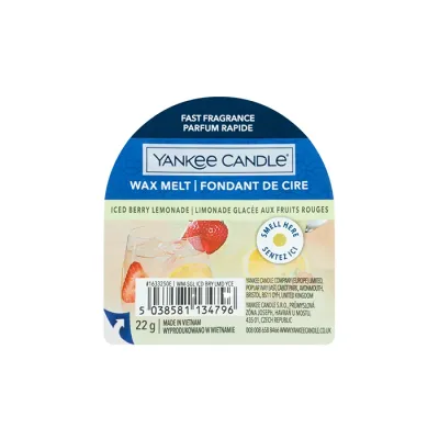 Yankee Candle wosk zapachowy do kominków Iced Berry Lemonade 22 g