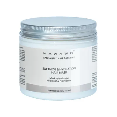 Mawawo Miękkość & Nawilżenie maska do włosów 200ml