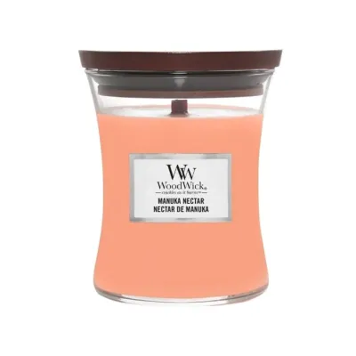 Woodwick Medium Jar Candle świeca zapachowa Manuka Nectar 275 g