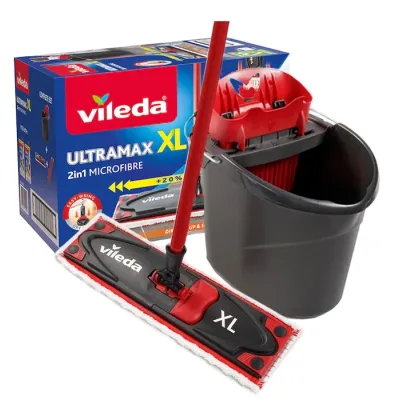 Vileda Ultramax XL 2in1 Microfibre zestaw mop z wiadrem