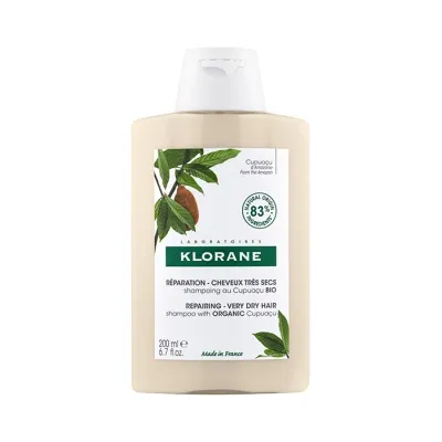 Klorane Organiczne Masło Cupuacu szampon do włosów bardzo suchych i zniszczonych 200 ml