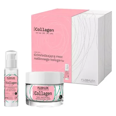 FLOSLEK FITO COLLAGEN PRO AGE ZESTAW PREZENTOWY DO PIELĘGNACJI TWARZY SERUM + KREM