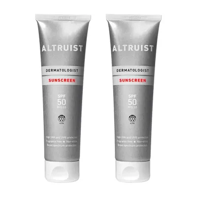 Altruist Dermatologist Sunscreen zestaw dwóch kremów do opalania twarzy i ciała SPF50 2x100ml