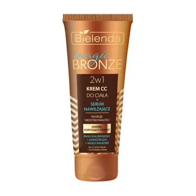 Bielenda Magic Bronze krem CC do ciała + serum nawilżające 2w1 150 ml