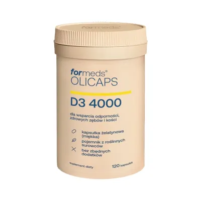 ForMeds OLICAPS D3 4000 suplement diety 120 kapsułek
