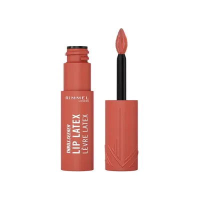 Rimmel Thrill Seeker Lip Latex płynna pomadka do ust 200 So Peachy 6ml