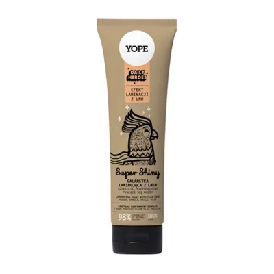 Yope Daily Heroes Super Shiny galaretka laminująca z lnem 140ml