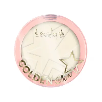 Lovely Golden Glow nr 1 rozświetlający puder do twarzy 10 g