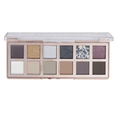 Makeup Revolution The Smokey Icon paleta cieni do powiek 12 x 0,7g