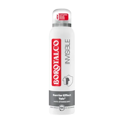 Borotalco Invisible dezodorant w sprayu 150 ml