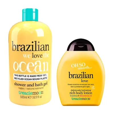 Treaclemoon Brazilian Love zestaw kosmetyków do pielęgnacji ciała żel pod prysznic + balsam do ciała