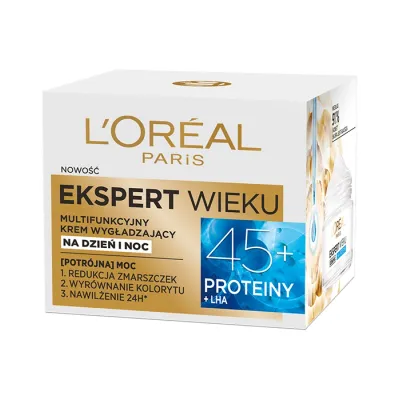 L'Oréal Paris Ekspert Wieku multifunkcyjny krem wygładzający na dzień i noc 45+ 50 ml