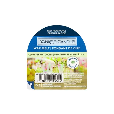 Yankee Candle wosk zapachowy do kominków Cucumber Mint Cooler 22 g