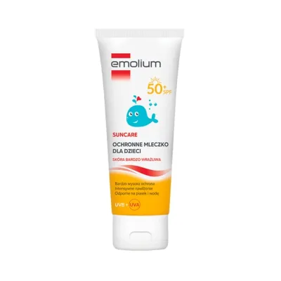 Emolium Suncare ochronny mleczko dla dzieci SPF50+ 125 ml