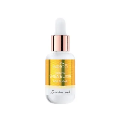 Indigo Keratin Shea Elixir oliwka do skórek i paznokci Pop Sugar 8ml
